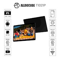 TABLET ALLDOCUBE T1021P 4G RAM /64GB 10.4" COLOR NEGRO DOBLE CHIP